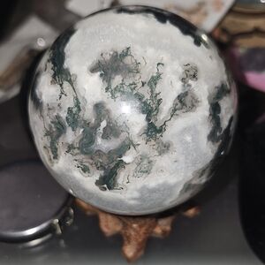 Moss Agate Sphere